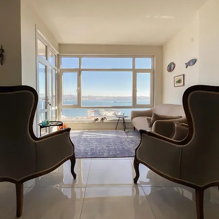 Lejlighed Tiyoho - Stylish And Spacious Flat With 2br Panoramic Bosphorus View