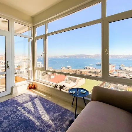 Lejlighed Tiyoho - Stylish And Spacious Flat With 2br Panoramic Bosphorus View